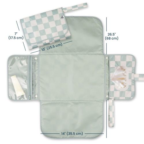Portable Diaper Changing Pad - Sage