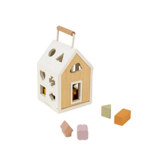 Wooden Toddler Toys | Shape Sorting House
