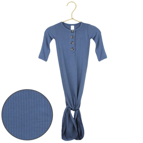 Harrison Ribbed Knotted Gown – Lou Lou & Company