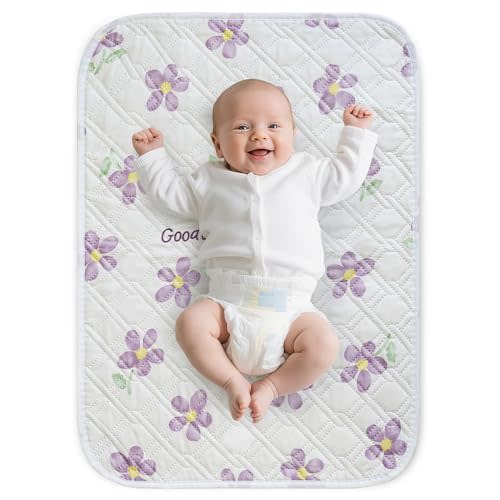 Diaper Changing Pad for Baby, Portable Changing Mat, 20"x27.5" | Waterproof & Foldable, Absorbent Mats for Women, Reusable Incontinence Underpads for Patient, Indoor & Travel Daily Use
