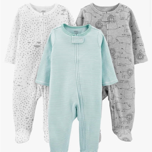 Simple Joys by Carter's Baby 3-Pack Neutral Sleep and Play