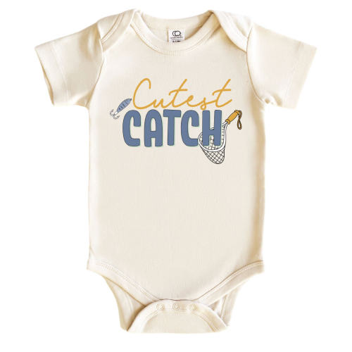Cutest Catch Graphic Bodysuit | Natural