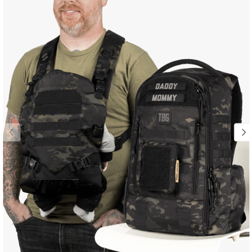Daypack Diaper Bag & Baby Carrier Bundle - Durable, Versatile Gear – Tactical Baby Gear