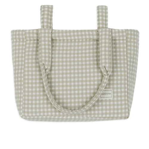 Vichy Moss Handle Bag - Minicoton