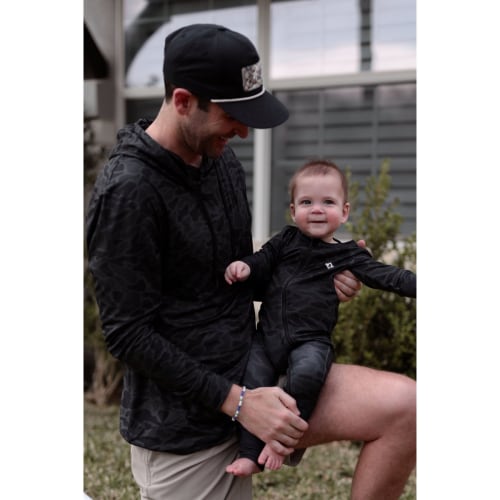 Baby Zip Up - Black Camo – BURLEBO