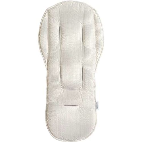 Suessie Stroller Liner - Universal and Reversible Seat Insert, Sand Stripe