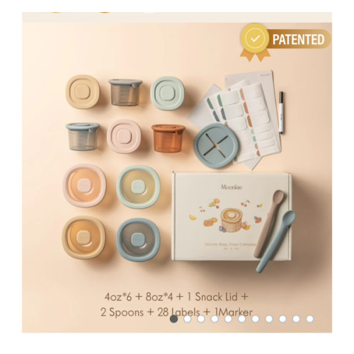 Silicone Baby Food Containers