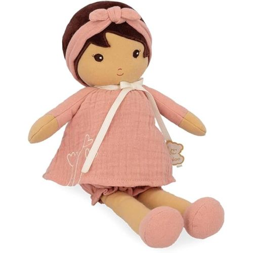 Kaloo - Tendresse - My First Fabric Doll Amadine (Large) - Cuddling with Plush Figure Toys - Forever Friend for Children - Encourages Imaginative Play - Machine Washable Convenience