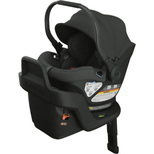 UPPAbaby Aria Lightweight Infant Car Seat + Base - Color Jake Charcoal Black Leather