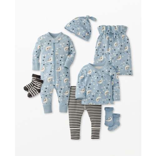 6-Piece Baby Peanuts Gift Set ($144 value) | Hanna Andersson