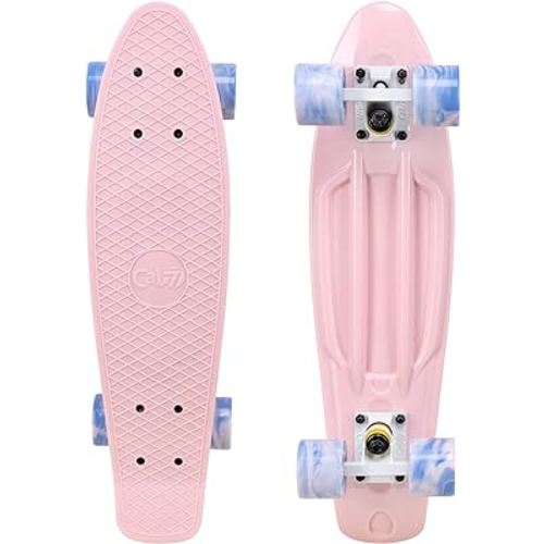 Cal 7 22" Complete Mini Cruiser Plastic Skateboard