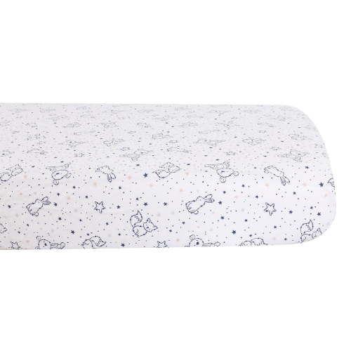 George Baby Fitted Cotton Sheet