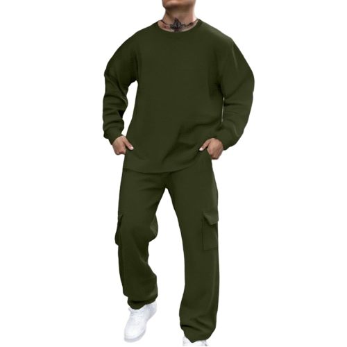 Men Sweatsuits Sets Sweat Suits 2 Piece Set Sweatsuit Zip/Pullover Hoodie and Sweatpants Set Jogging Suit Tracksuits