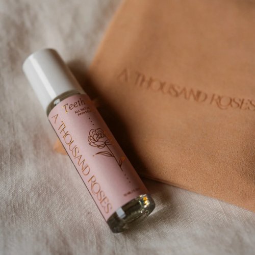 Teething Roller ~ A Thousand Roses ~ FOR DISPATCH 9 JULY – A Thousand Roses Store