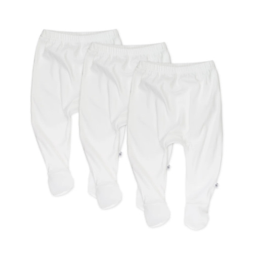 3-Pack Organic Cotton Footed Pants | Honest Baby Clothing