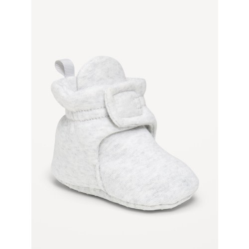 Jersey-Knit Booties for Baby