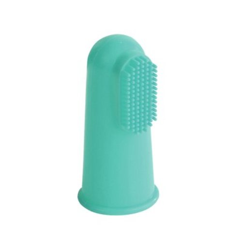 Kitem Soft Silicone Baby Finger Sleeve Safe No Smell Toothbrushes for Pet Dog Cat