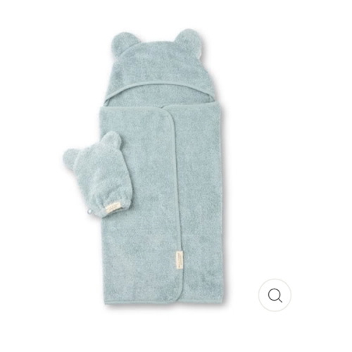 Hooded Towel + Wash Mitt