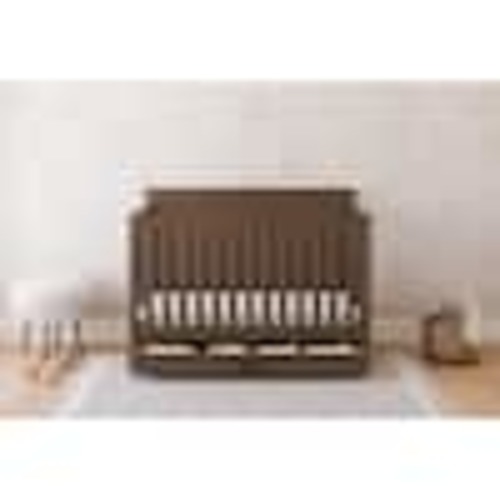 Graco Tristan Hazelnut 5-in-1 Convertible Crib with Drawer 04589-408