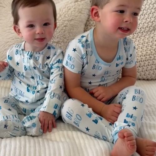 Zipper Footie in Little Bro | Caden Lane