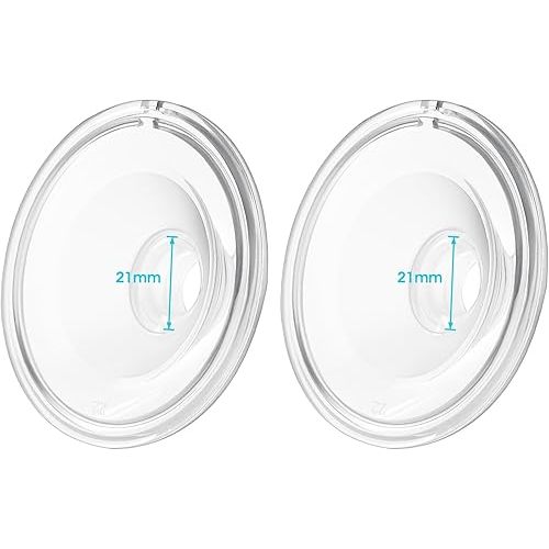 Silicone 21mm Flange Compatible with Momcozy/Tsrete/Kmaier Wearable Breast Pump,Shield/21mm Flange Insert Replacement, Use with Wearable S9|S10|S12|S9 Pro|s12 Pro Pump Parts/Accessories
