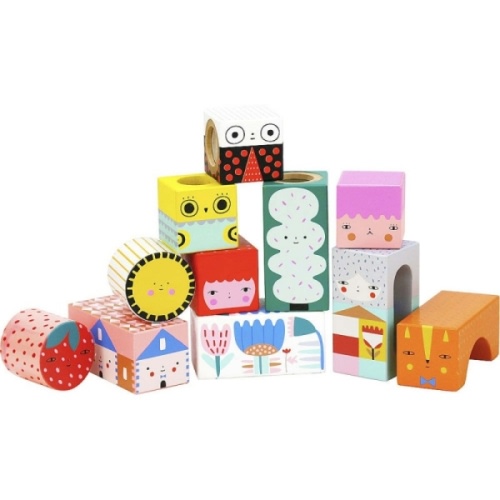 Wooden sensory blocks Suzy ultman
