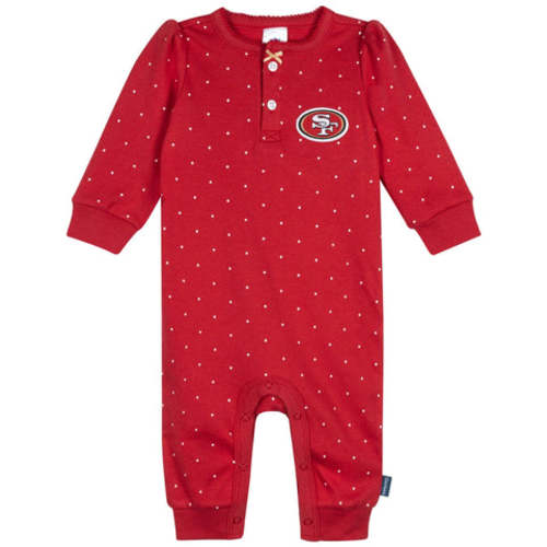 Baby Girls San Francisco 49ers Romper