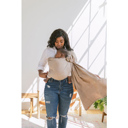 Caribe Sand - Signature Handwoven Ring Sling – Baby Tula US