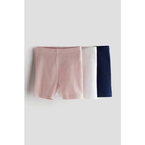 3-pack Ribbed Bike Shorts