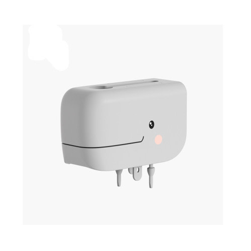 Kafsov Baby Bath Faucet Cover, Safety Bathtub Spout Guard with Fun Design, Protects from Bumps, Scratches, Universal Fit, Durable, Non-Toxic, for Home, Nursery Use Gray