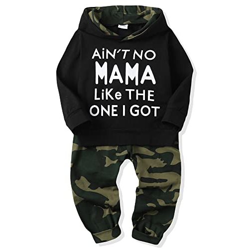 NZRVAWS Baby Boy Clothes Toddler Boy Outfit 2 3 4T 6 12 18 24 Month Fall Winter Hoodie Ripped Jeans Clothing