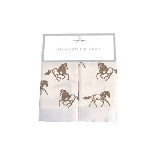 Galloping Horses Newcastle Blankie