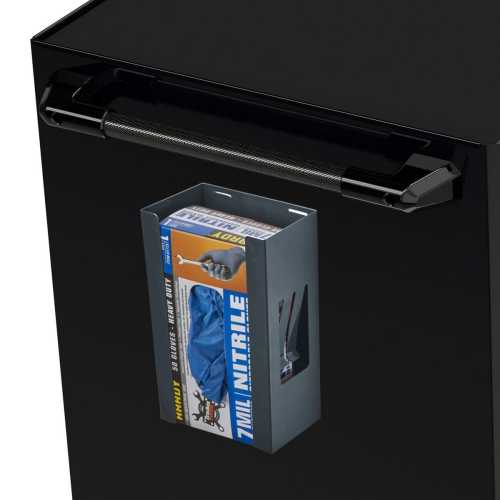 Magnetic Glove/Tissue Dispenser, Slate Gray