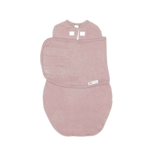 Embe 0-3mo Starter Swaddle Wrap, Convertible, Cocoa