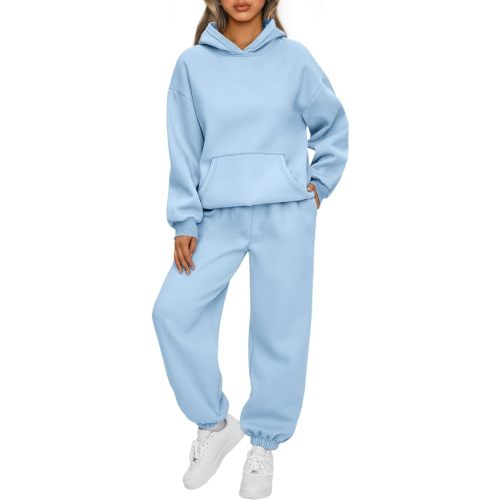 AUTOMET Womens 2 Piece Lounge Sweat Sets Fall Fashion Matching Sweatsuits