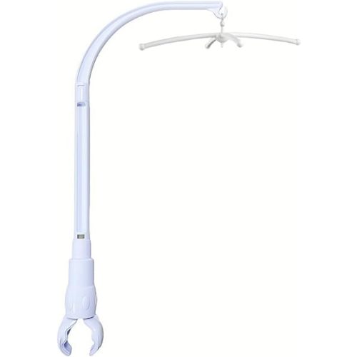 DIY 23 inches Crib Mobile Arm Nursery Mobile arm Baby Mobile Hanger, Mobile arm for Crib,The Claw Part can be Adjusted Width,DIY Toy Decoration