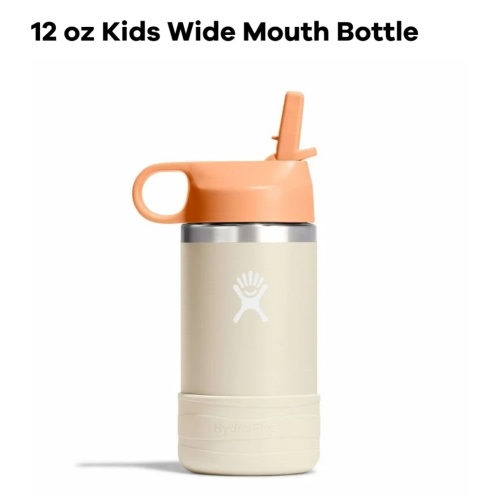 12 oz Kids Wide Mouth Bottle
