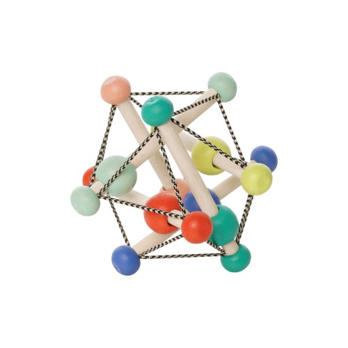 Skwish Colorpop Teether & Rattle Activity Toy