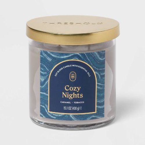 2-Wick Lidded Glass Jar Candle - Threshold™