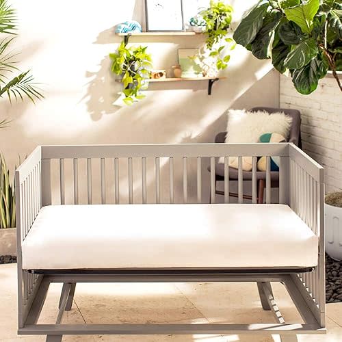 Naturepedic Organic Baby Crib Mattress - White