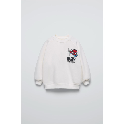 SPIDER-MAN © MARVEL SWEATSHIRT - Ice | ZARA United States