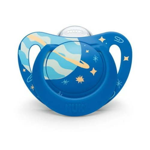NUK® Orthodontic Pacifier, Space Boy, 6-18 Months, 4pk