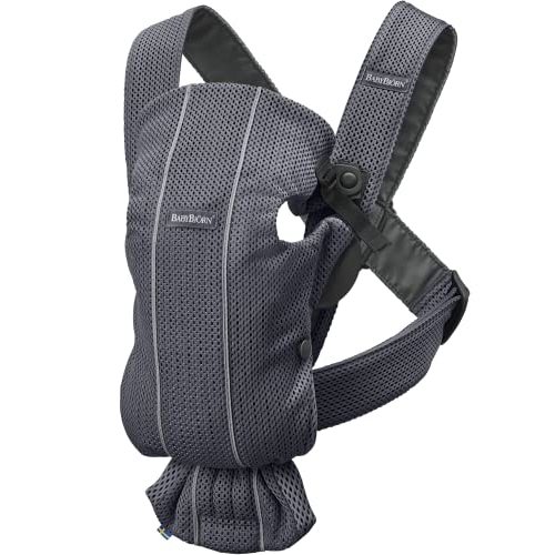 BabyBjörn Baby Carrier Mini, 3D mesh, Anthracite