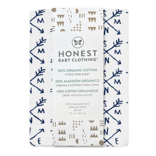 Organic Cotton Fitted Crib Sheet | Honest Baby Clothing