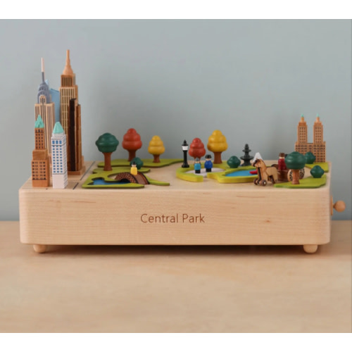 Central Park Wooden Music Box– Odin Parker