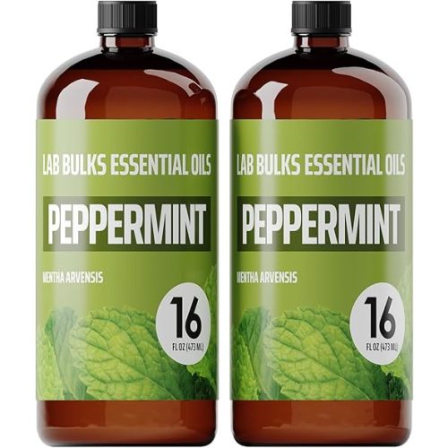 Peppermint Essential Oil (16 oz, 2 Pack)