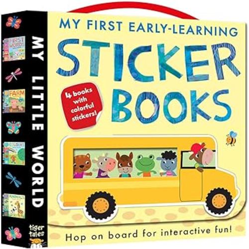 My First Early-Learning Sticker Books Boxed Set (My Little World)