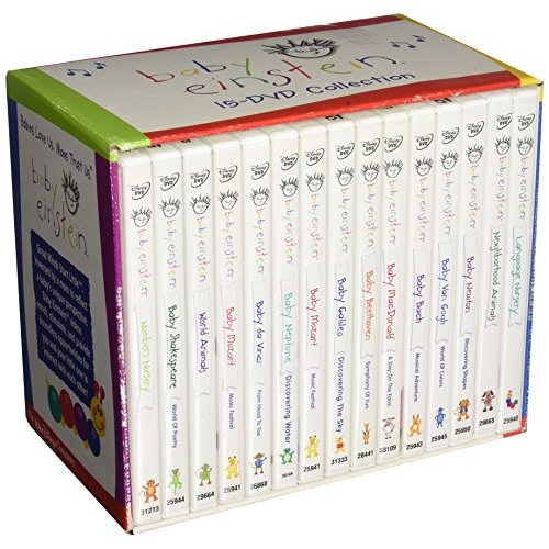 BABY EINSTEIN ENTIRE DVD COLLECTION 15 IN ALL