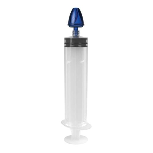 EZY DOSE Sinus and Allergy Relief Syringe, Nose Rinse Kit for Home or Travel, Nasal Irrigation for Sinus Pressure and Congestion Relief, Easy to Use, Includes 50 Saline Packets, BPA Free