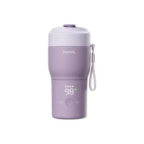Papablic Portable Bottle Warmer & Sterilizer On the Go (Lilac)